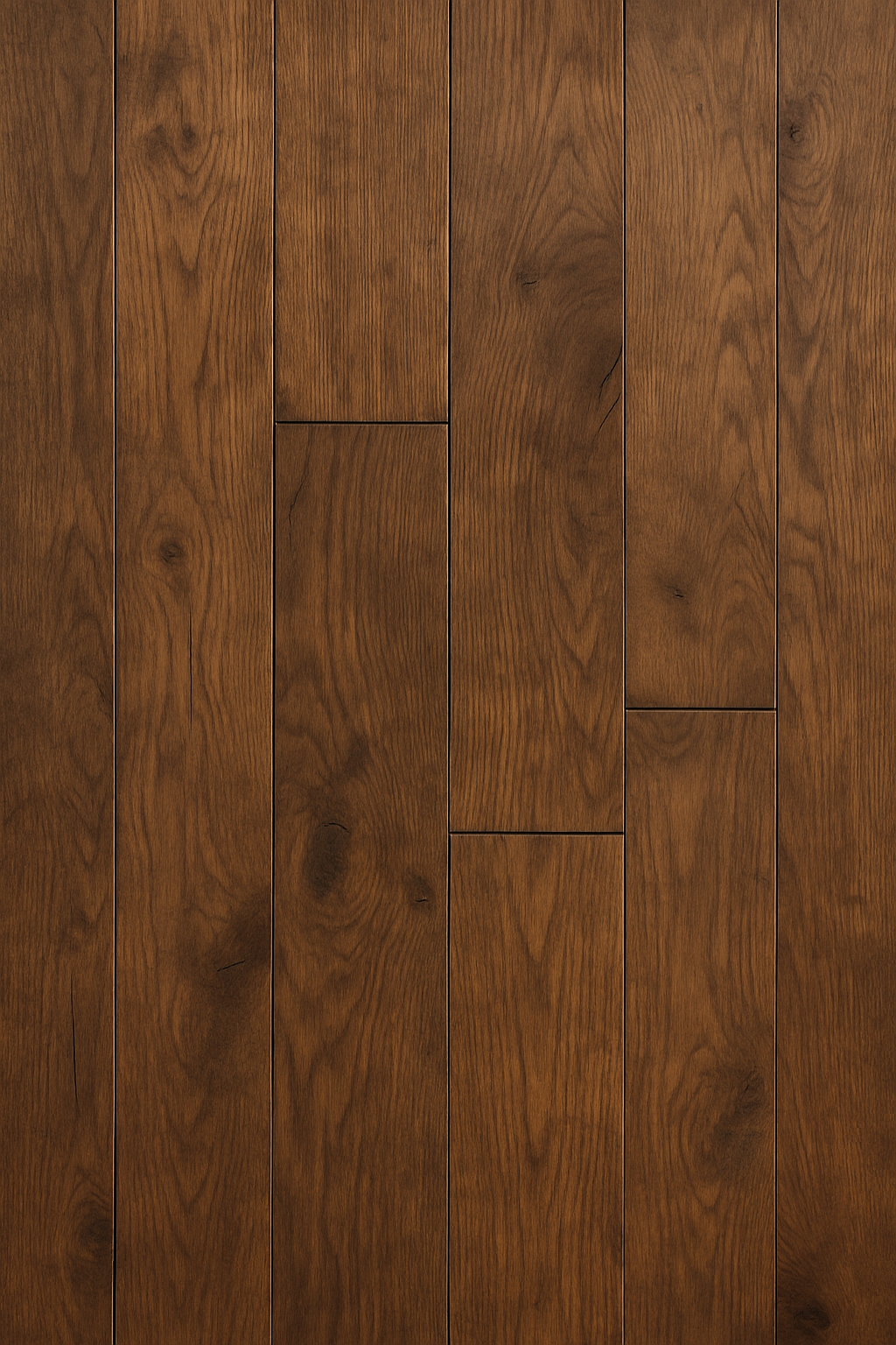 Rustikaler Eichenboden